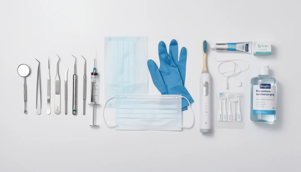 tandartsentool om mondaandoeningen te voorkomen en behandelen